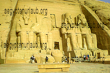 Der berühmteste Tempel in Ägypten, Abu Simbel, großer Tempel