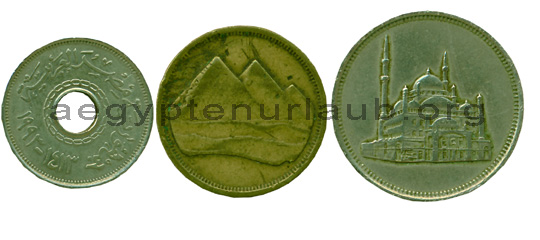 Ägyptische Münze