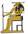 Ägyptischer Gott Chnum - Achtung, er wacht über diese Webseite