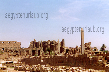 Tempel in Theben, Schauplatz vom Film Tod auf dem Nil