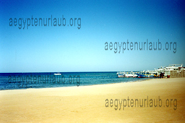 Beach am Hotel Le Meridien der Makadi Bay in Ägypten
