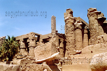 Tempel in Luxor- Theben, Ägypten